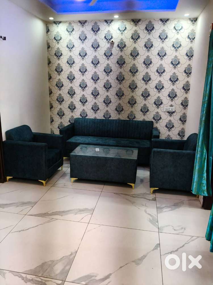 Luxury new 3bhk furnished flat 4ac location peermuchala dhakoli