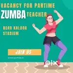 Zumba Teacher vacancy partime