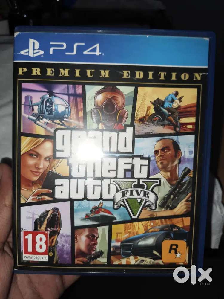 Ps4 Gta 5 premium edition and other games for sale