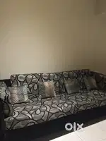 3seater sofa with cushions available for sale