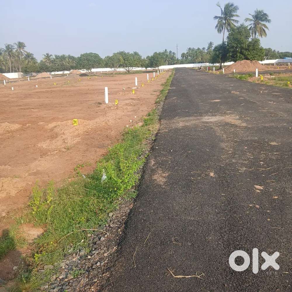 ON ROAD DTCP APPROVED PLOTS FOR SALES KANCHIPURAM WALAJABAD
