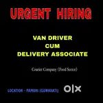 REQUIRED- Driver cum Delivery Boy