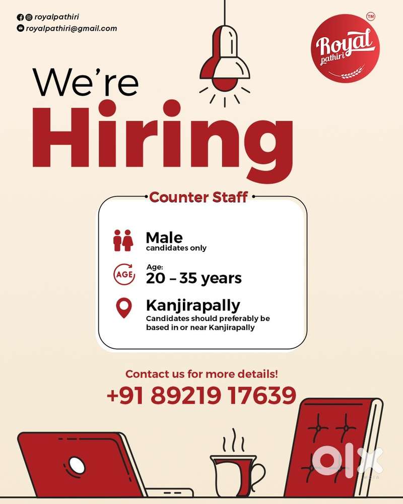 Counter staff