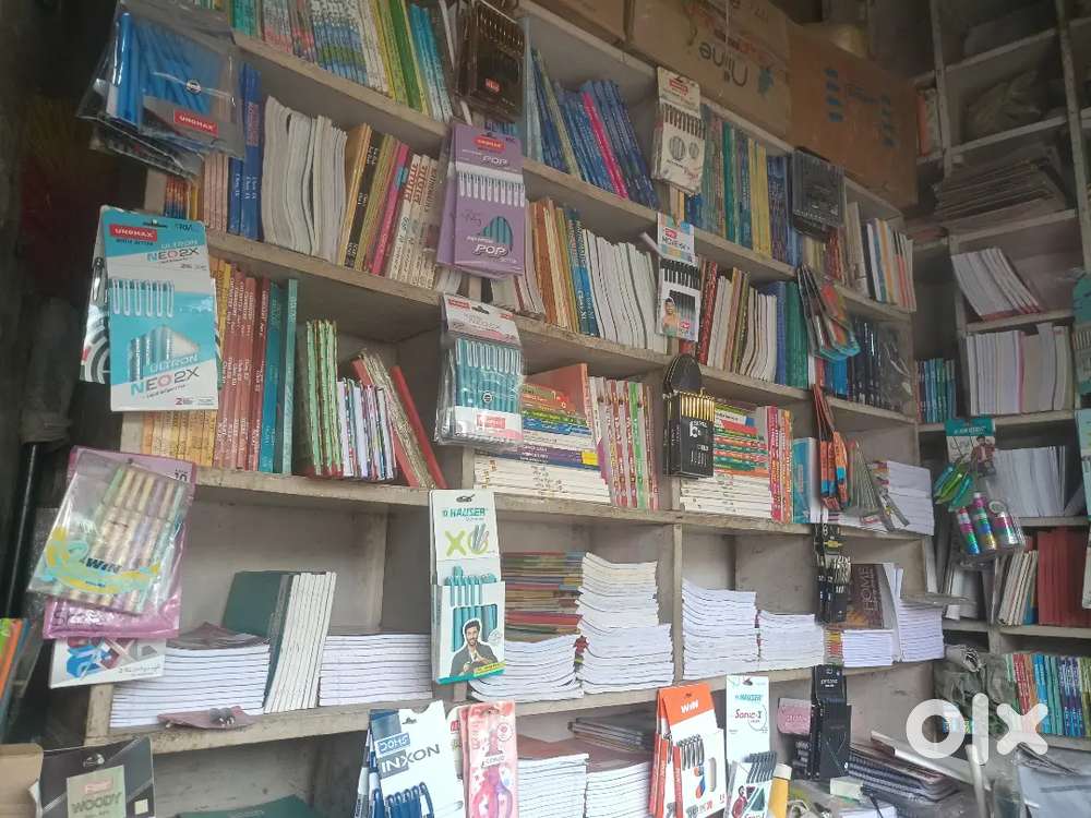 Books,copy and stationery