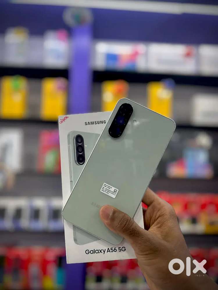 SAMSUNG  A56 5G ( 12+256 ) 12 MONTHS WARRANTY AVAILABLE JUST OPENED