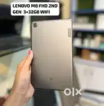 LENOVO TAB M8 FHD 3+32GB ONLY WIFI 8 INCH SCREEN WITH CHARGER