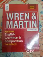 High school grammar and composition by wren and martin