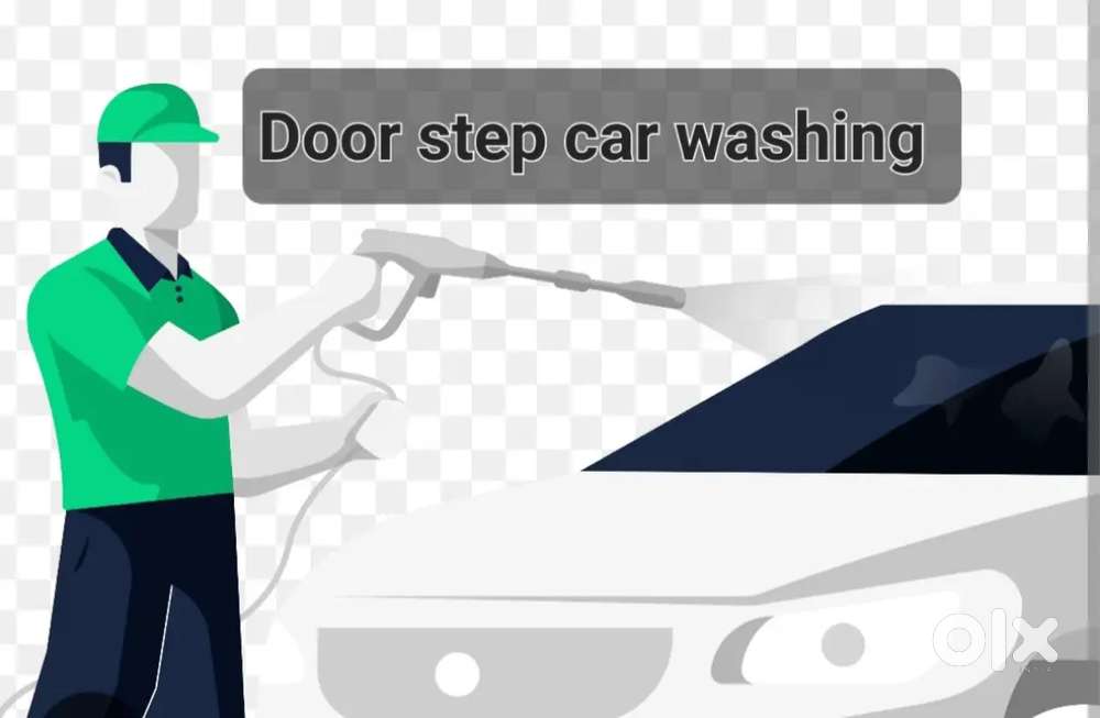 Door step car washing
