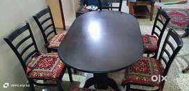 WOODEN DINNING TABLE