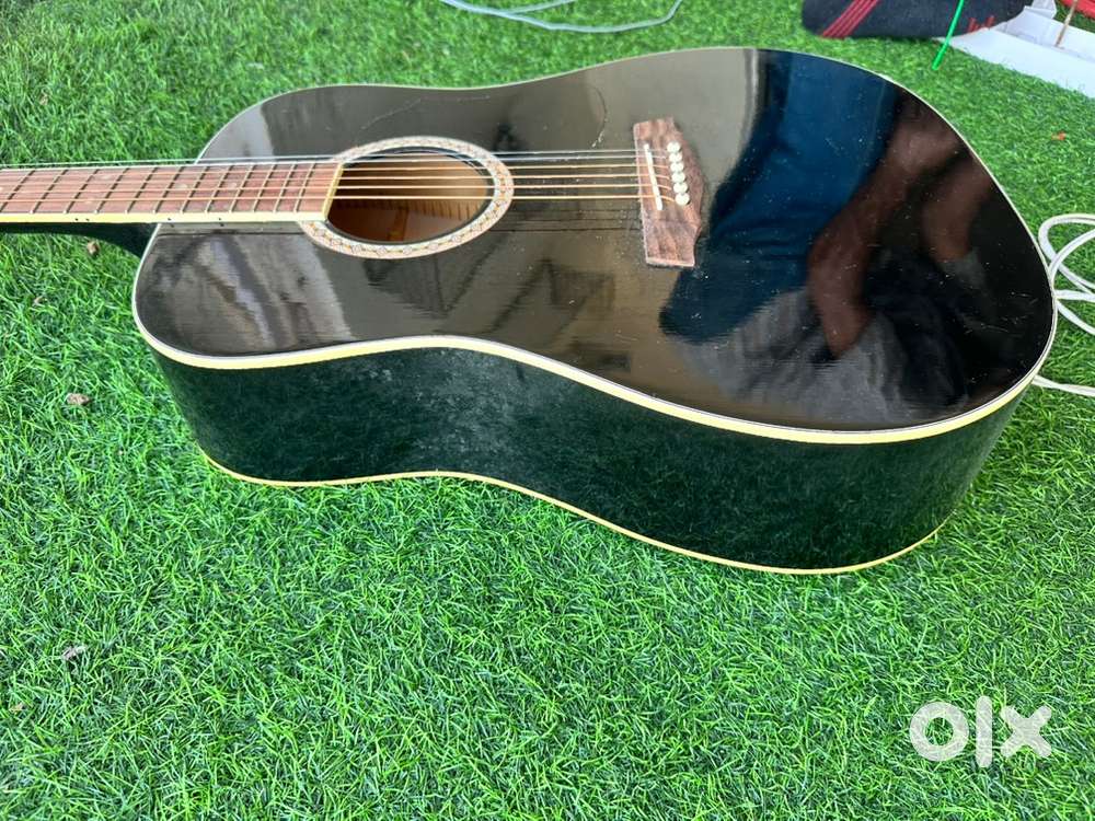 Black guitar