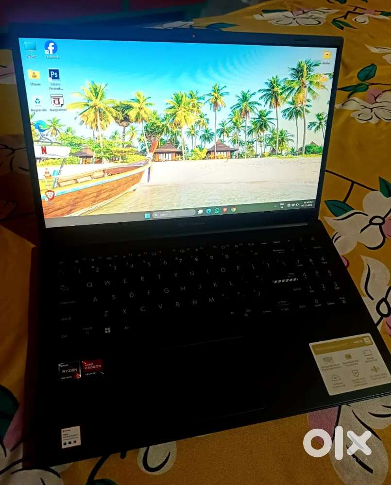 ASUS VIVOBOOK GO 15 RYZEN 5 7000 SERIES. RAM 16GB/500GB