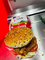 Fired chicken,burger,wrap,momos,mojito,dessert
