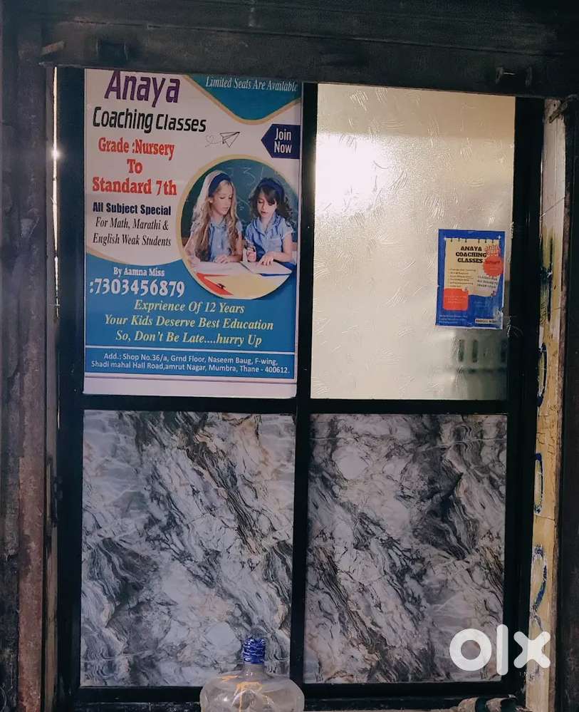 Wood & glass Sliding Door for office