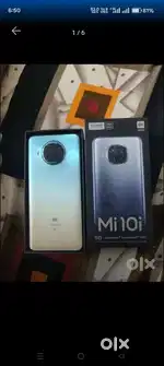 Mi 10i 6gb 128gb Display not working.front and back camera not workin