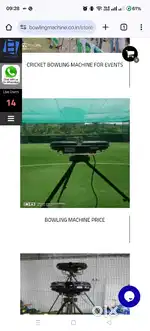Lewerage iwinner bowling machine