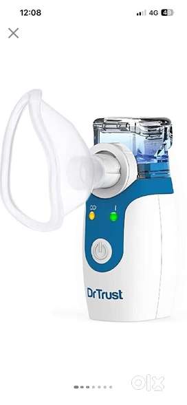 Nebuliser with portable ultrasonic mesh nebuliser