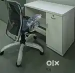 Office Chair Net Backrest With Office Table