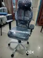 Revolving Office Chairs with headrest adjustable available new unused