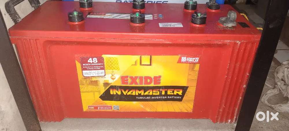 Inverter with battery