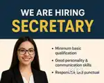 Female personal secretary
