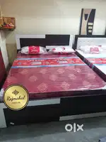 Simple and sover brand new bed in factory price.(E.M.I) available