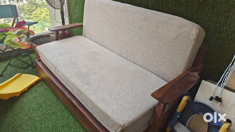 Solid wood Sofa Cum bed