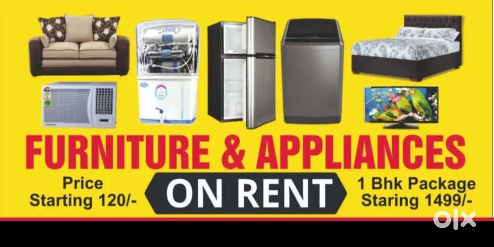Furniture Appliances on RENT Sabse sasta Guarantee