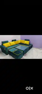 L shape sofa for sale 7 seater