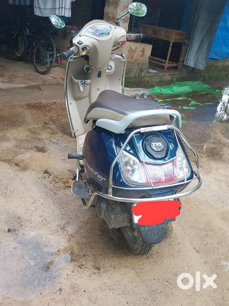 New TVS jupiter zx blue year 2023