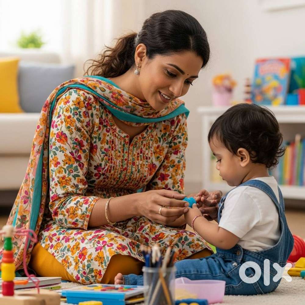 English-Speaking Live-In Nanny Needed Near Hebbal – ₹26,000