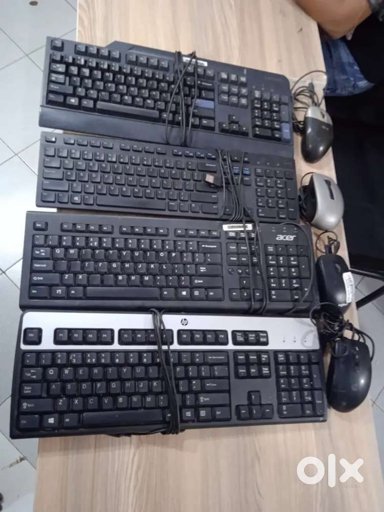 Combo set) Used branded  Keyboard mouse