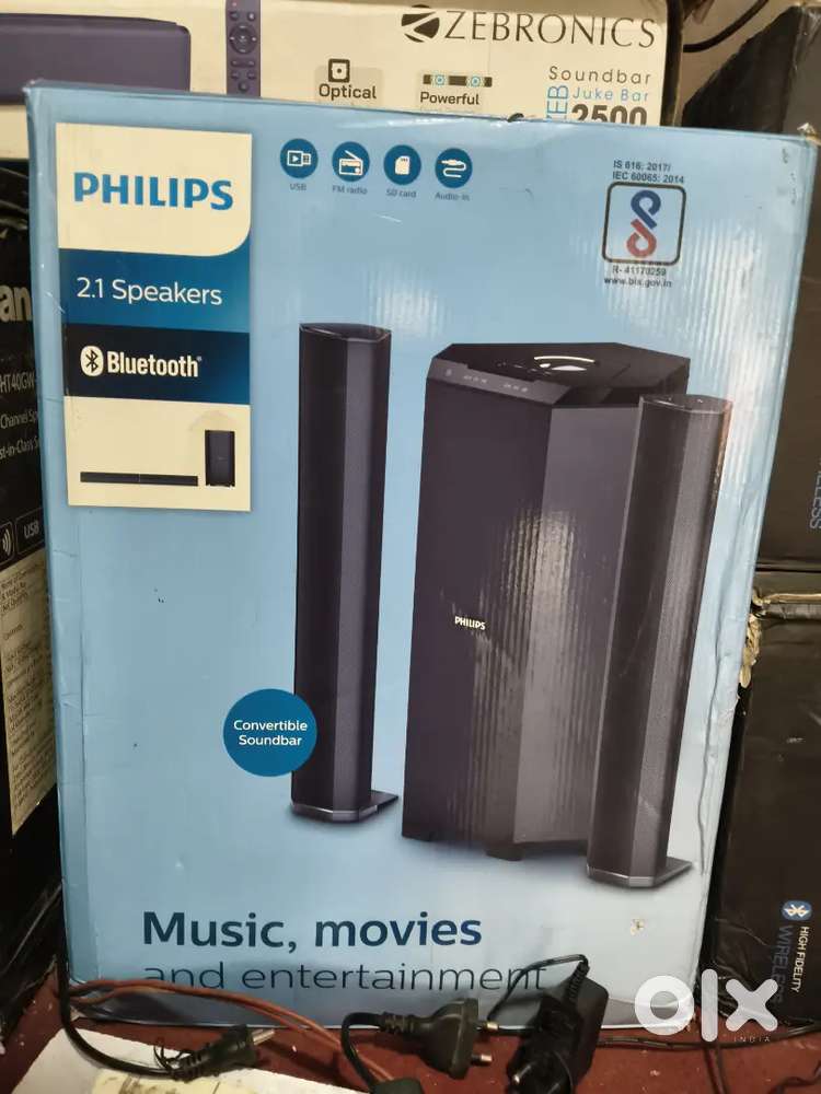 Phillips 2.1 speakers brand new with woofer