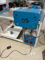 Rhinestone brushing machine