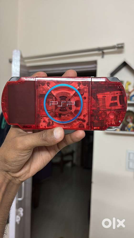 PSP 3000 - Transparent Red