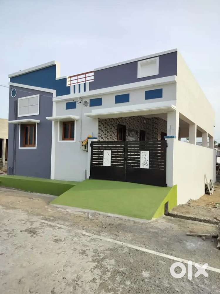 Individual plots and house for sale