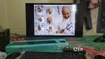 Lenova minindesktop i5 8gb 512 gb with 32 inch tv