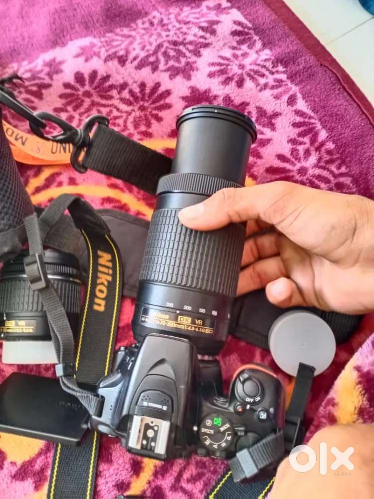 Nikon camera DSLR D5600 with Available Accessories