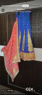 Bridal Mehendi Saree