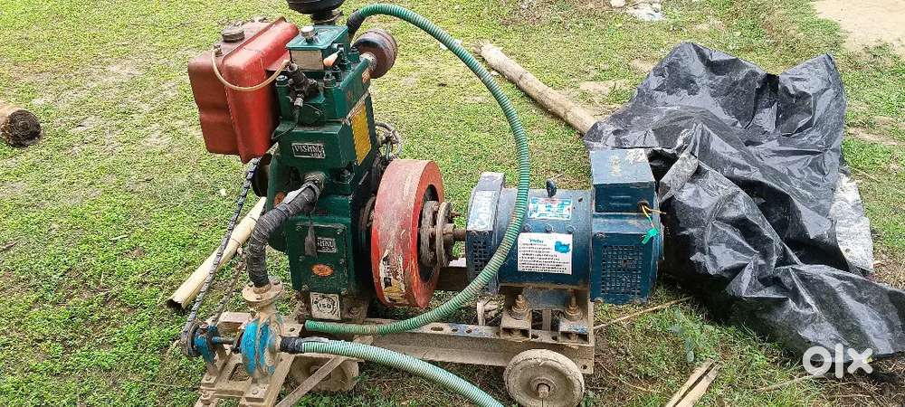 Water pump generator