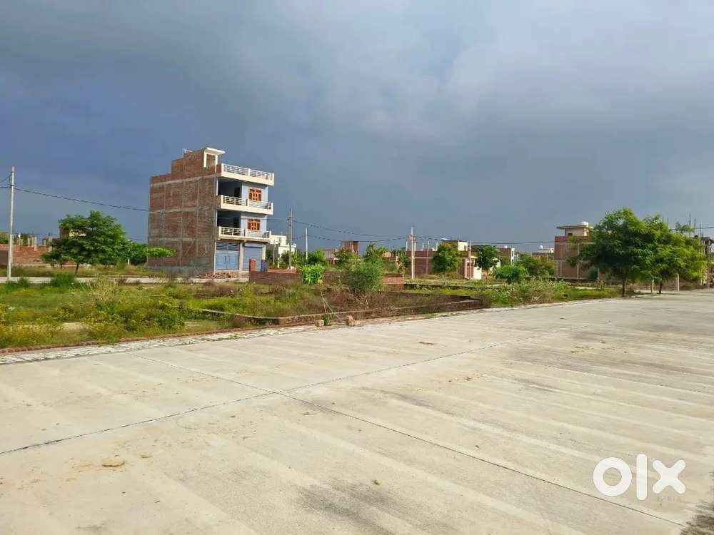 अप्रूवल के साथ प्लाट ले गोसाईगंज में बैंक लोन के साथ तुरंत कब्जा