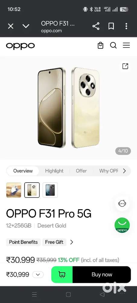 F31 pro full good condition