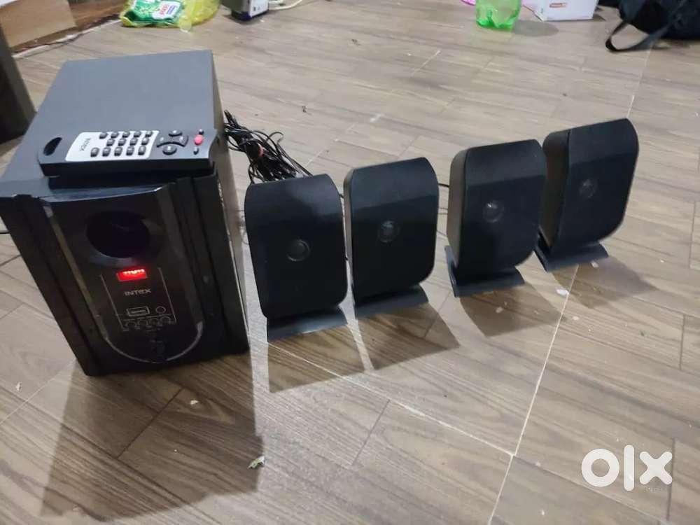 4.1 intex home theater speakers