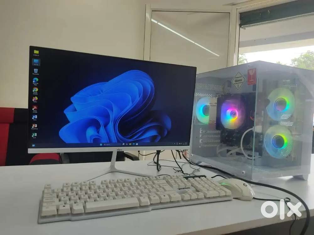 NEW RYZEN 7 4700g FULL SET DESKTOP Computer, 16GB RAM, 512 NVMe,22 LED