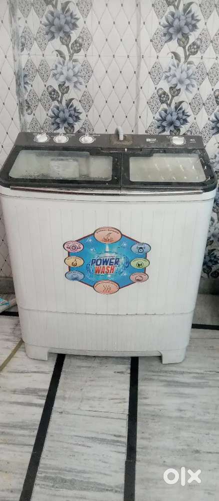 Washing machine 8 kg h star rice 3 years old