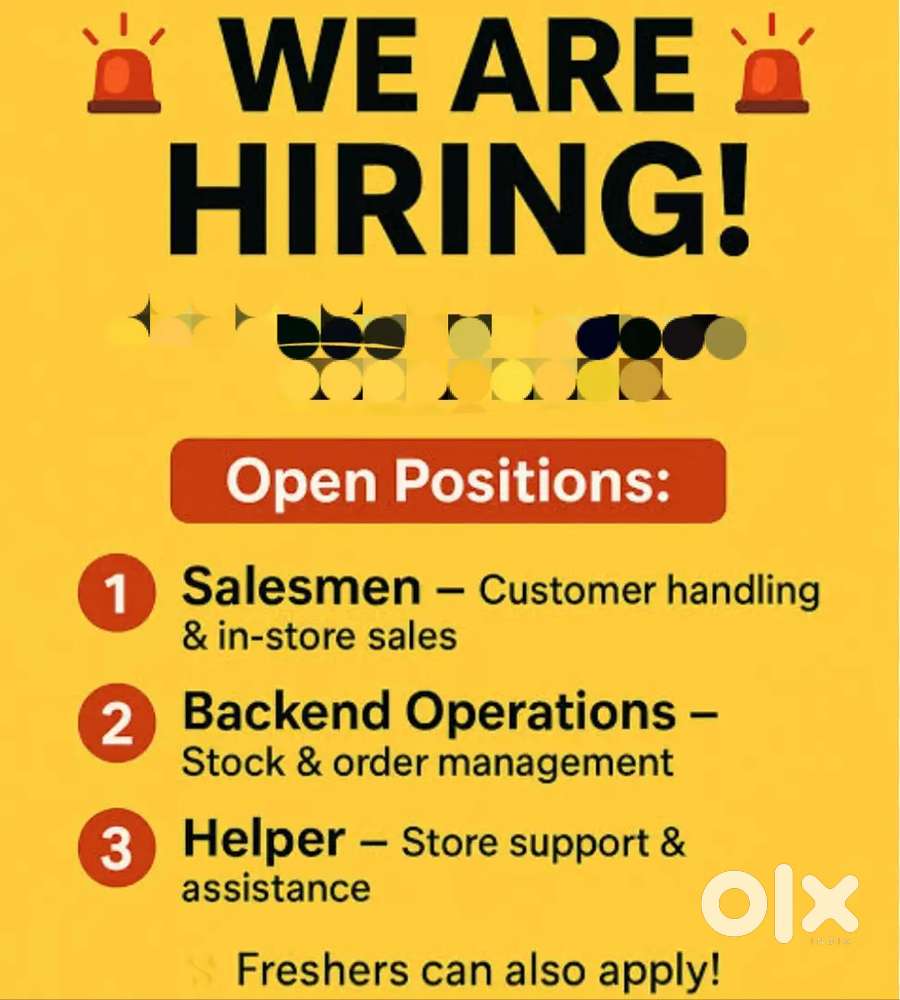 Shop Munim Ki Avashyakta hai