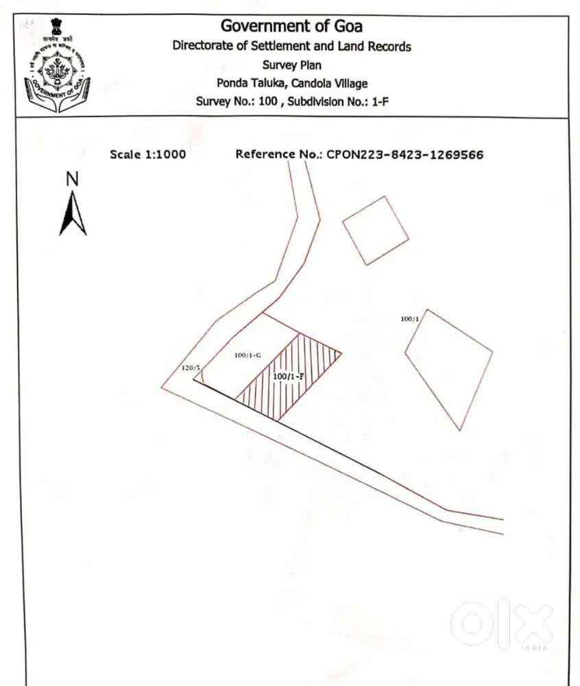 Title clear settlement plot