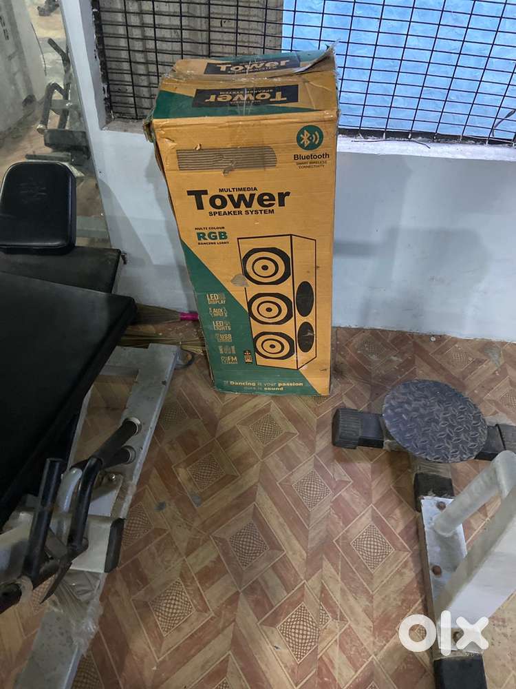 Multimedia tower sepaker system