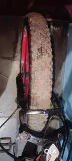 Mote tyre ki cycle