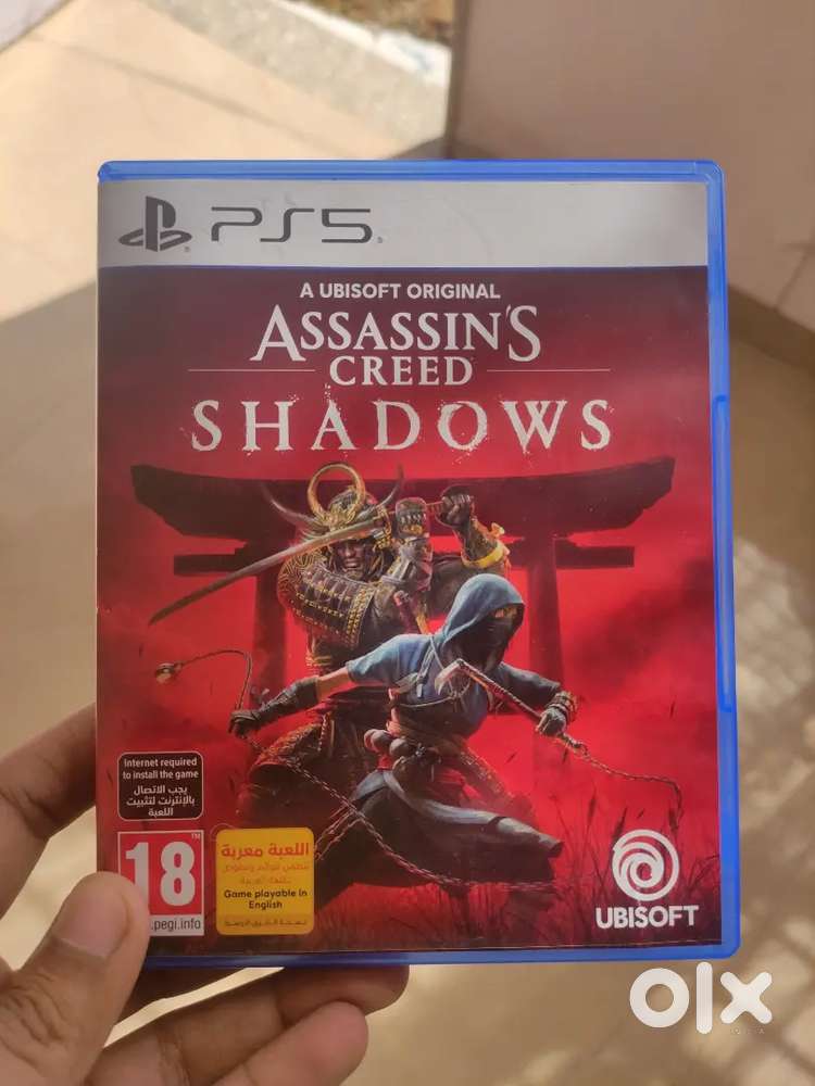 Assassins creed shadows Ps5 disc game