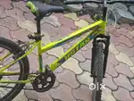 Vintage 26 inch bicycle with power brake and front suspension